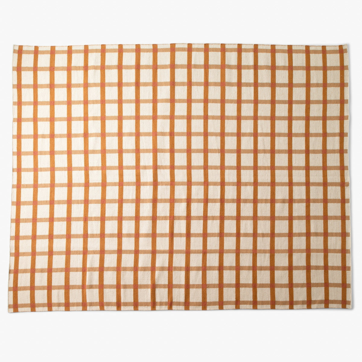 Plaid Wool Rug