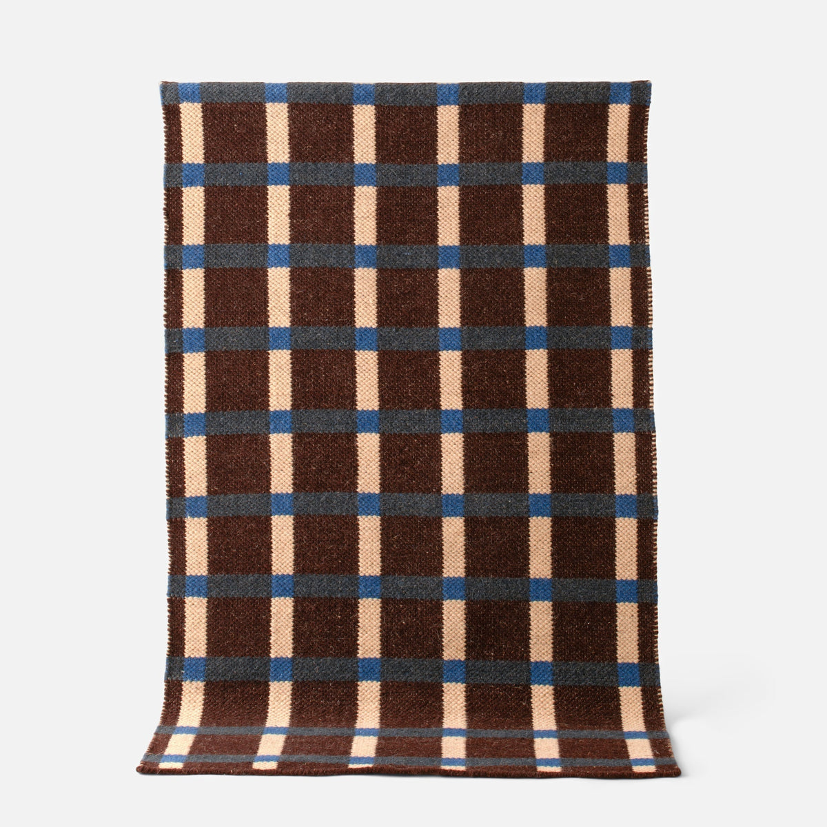 Plaid Wool Rug