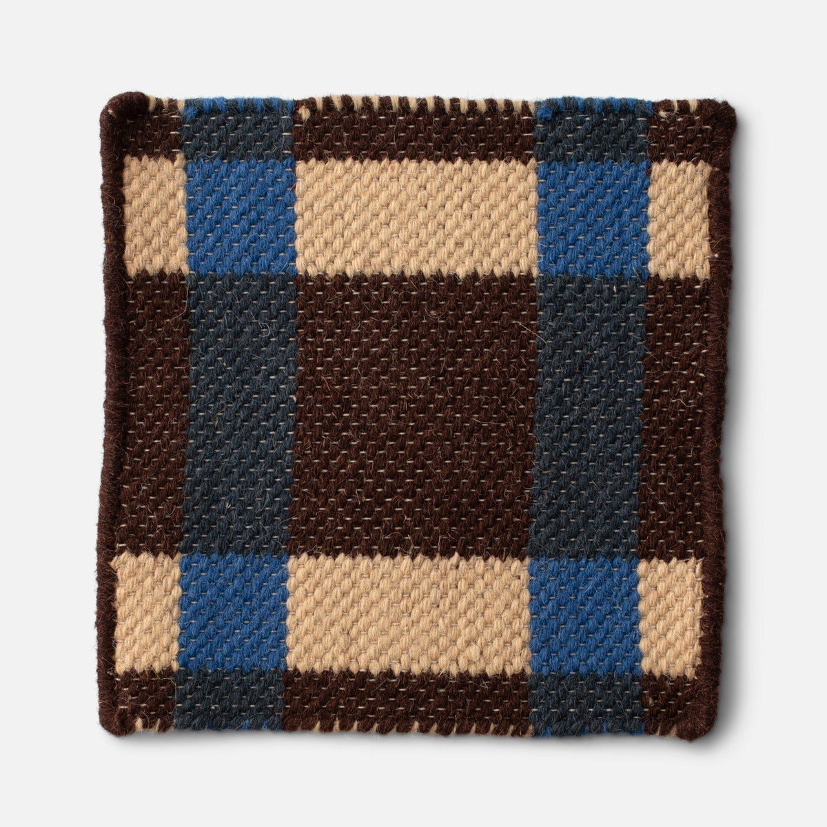 Plaid Wool Rug