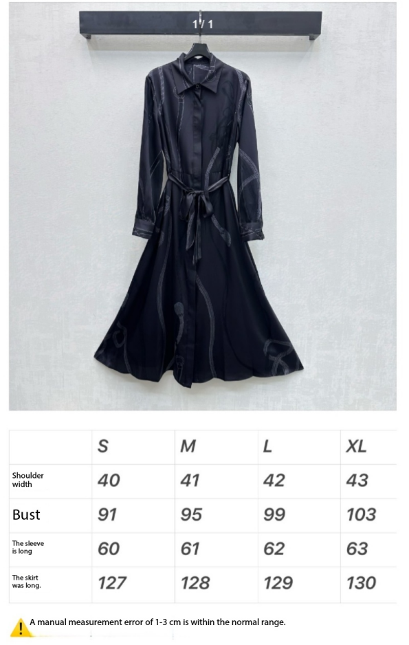 HM SS26 Palefroi Remix Shirt Dress Belt Black Mulberry Silk 351811