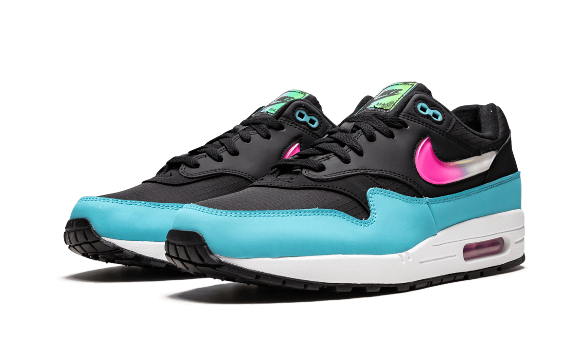 Air Max 1 "Jewel Swoosh - Black Blue Furry" CI2450 001