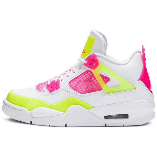 Air Jordan 4 Retro White Lemon Pink GS Sneakers - Streetwear Essential