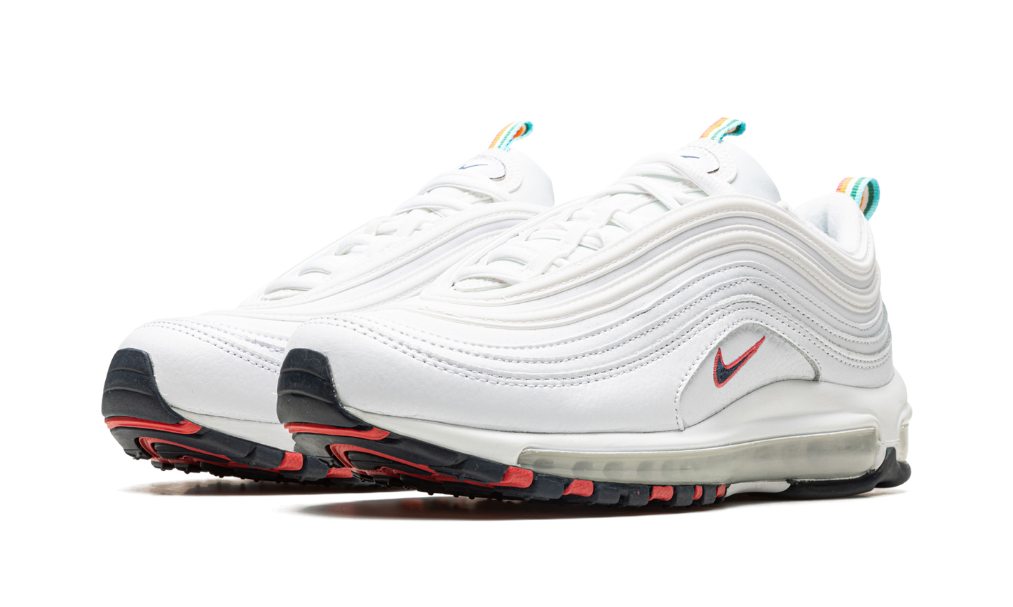 AIR MAX 97 MNS WMNS "White / Multicolor" DH1592 100
