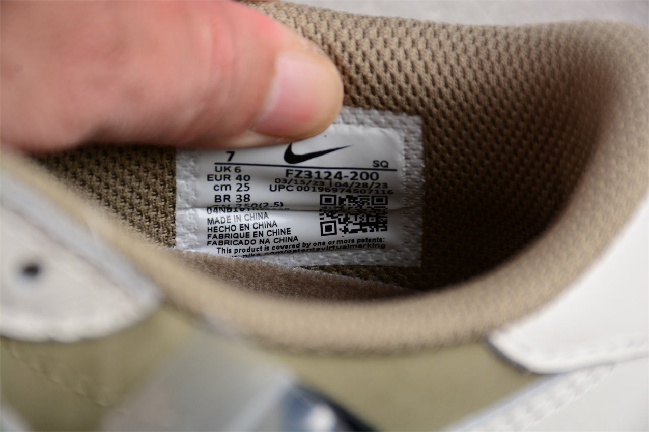 AJ 1 Retro Low Golf Travis Scott Neutral Olive