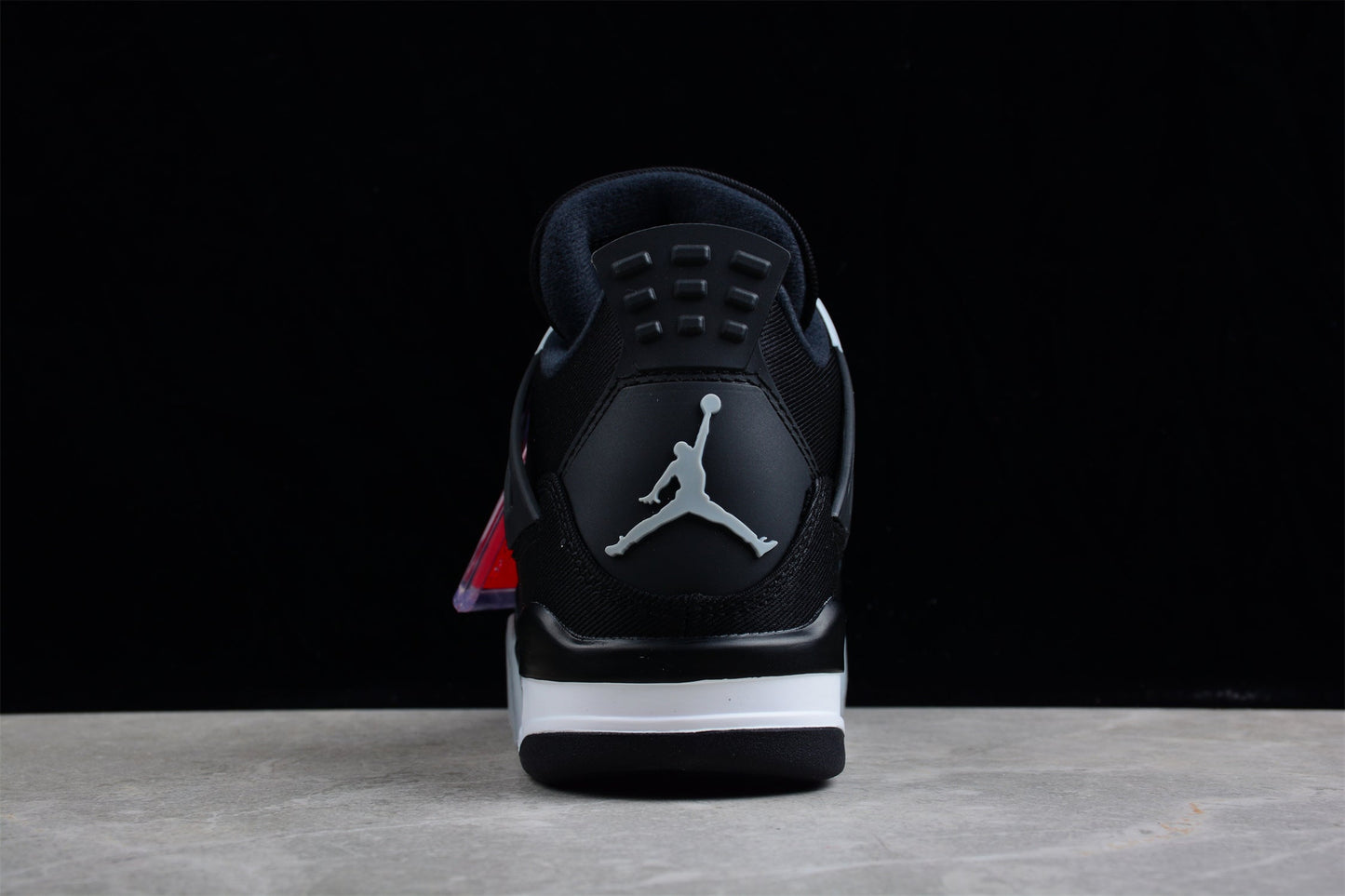 AJ 4 Retro Black Canvas