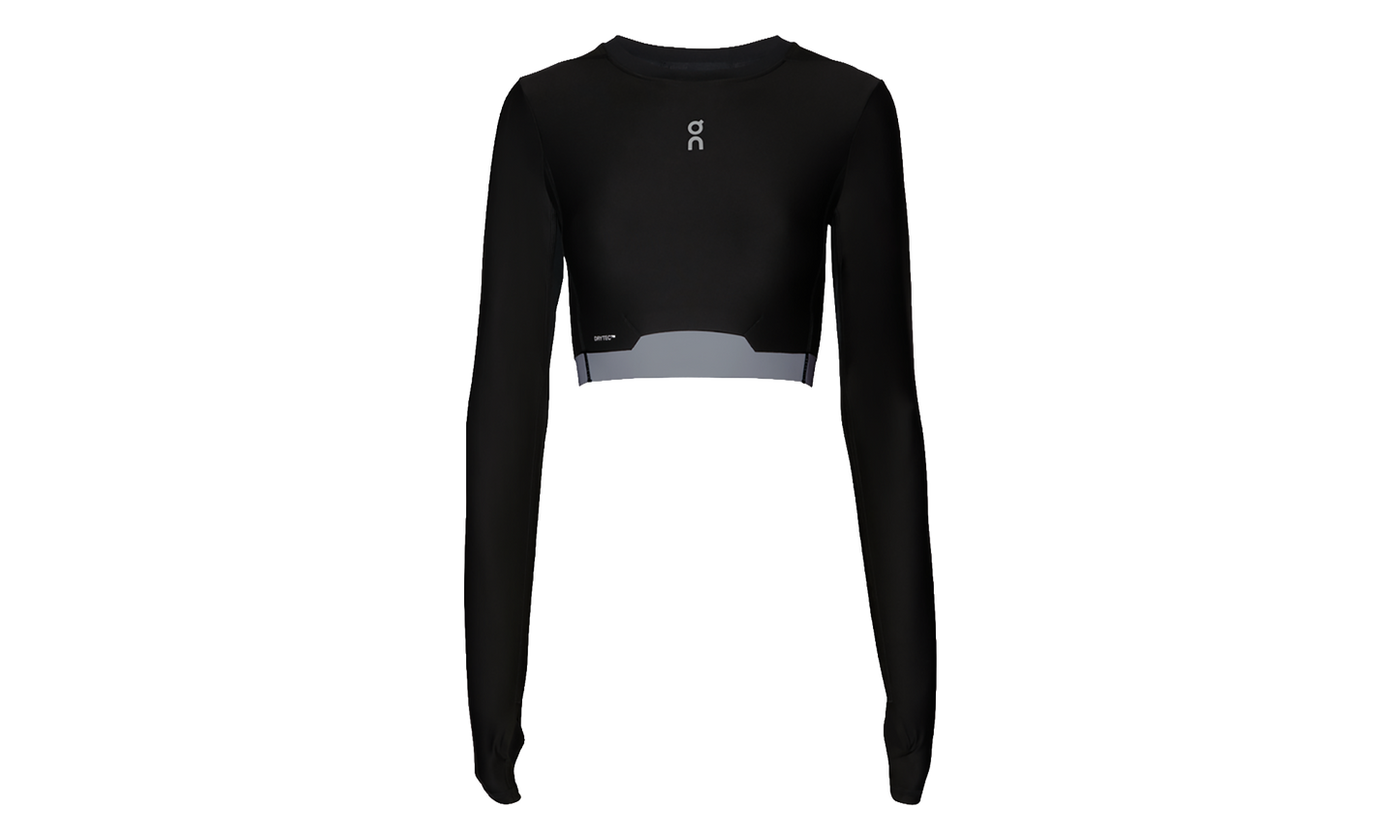 Train Long Sleeve Crop WMNS "Black" 1WF10220553