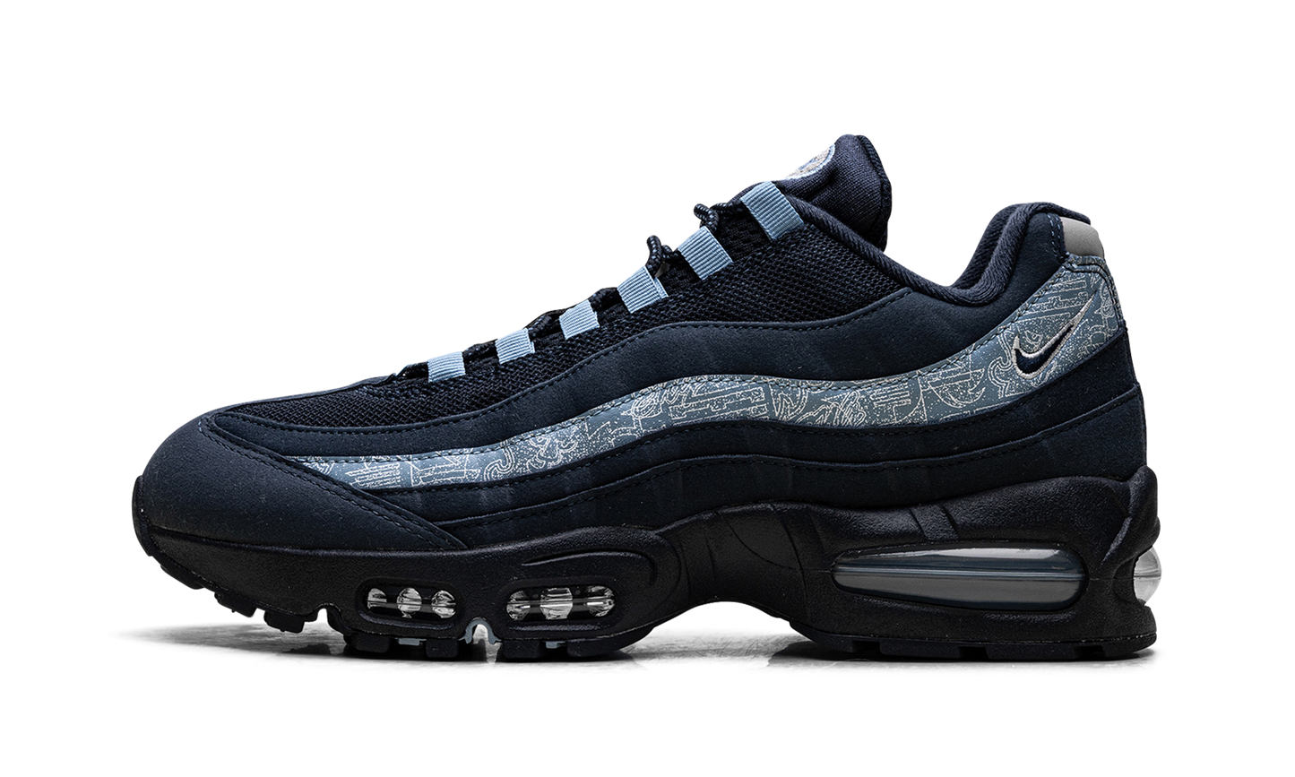 Air Max 95 SE "Big Bubble Obsidian Work Blue" IU2254 900