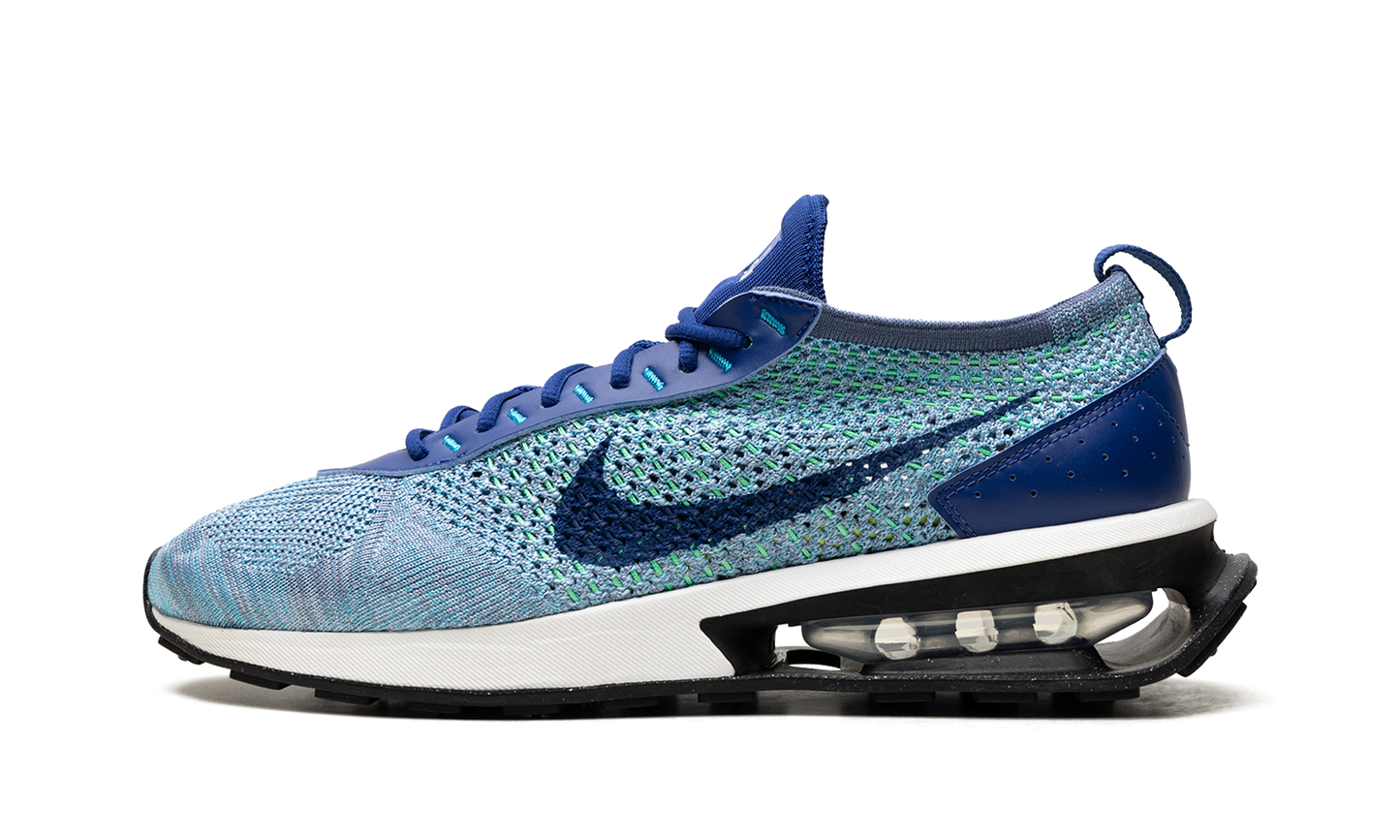 Air Max Flyknit Racer "DEEP ROYAL BLUE/DIFFUSED BLUE/ELECTRIC ALGAE/DEEP ROYAL BLUE" FD2765 400