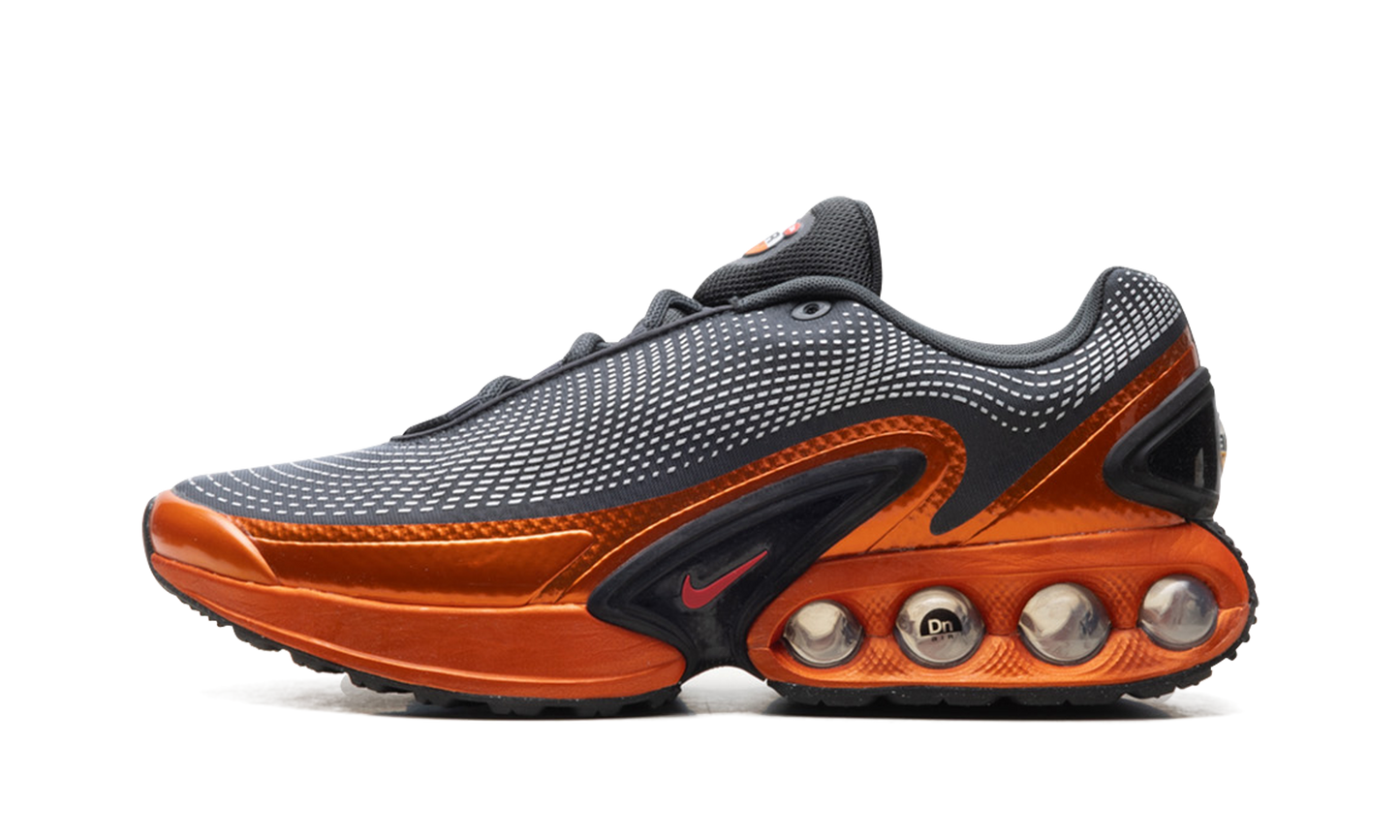AIR MAX DN QS "Dark Smoke Grey/Metallic Dark Grey/Salsa Red" HJ6695 001
