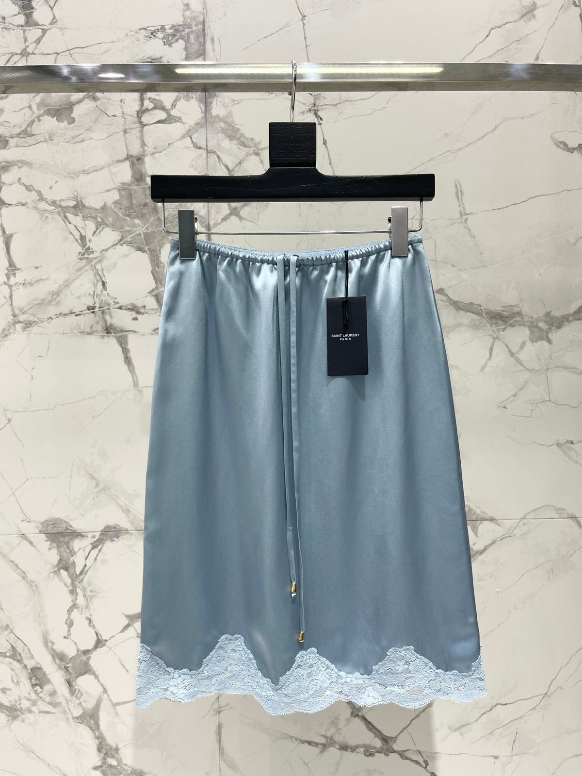 YSL 26s Midi Skirt Silk