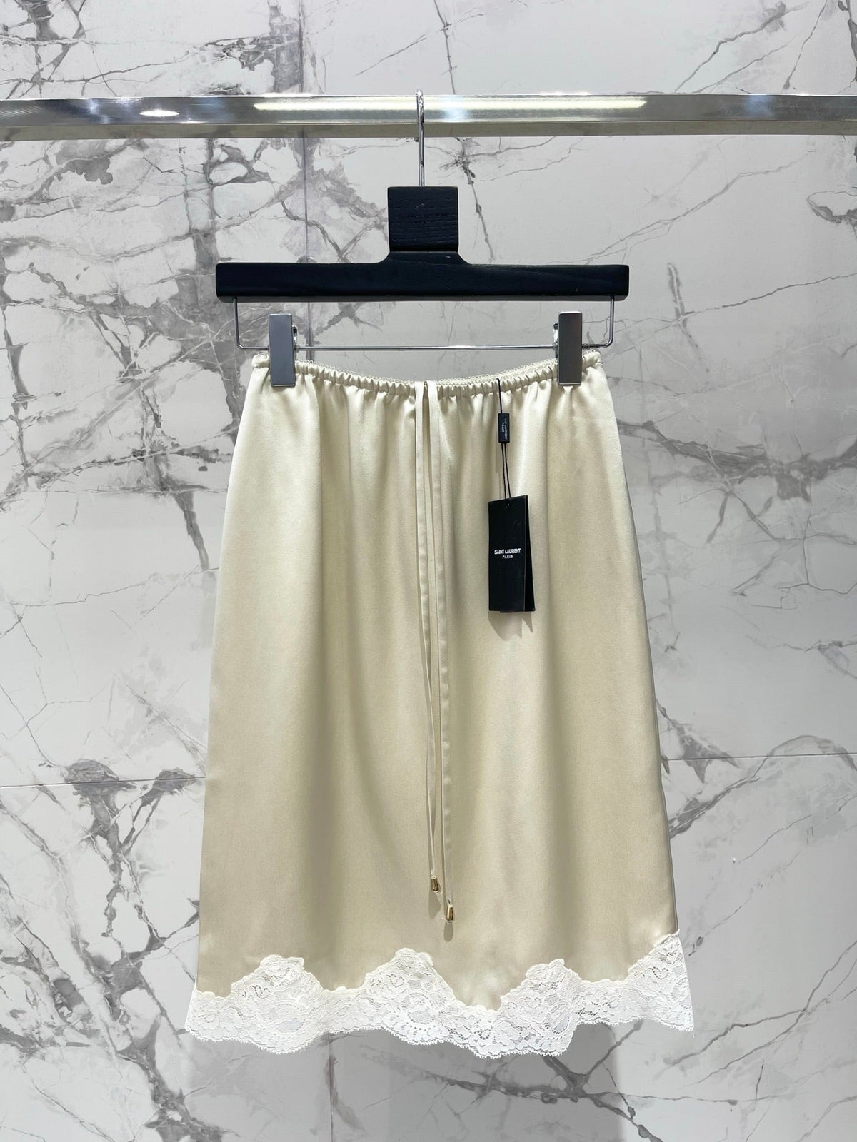 YSL 26s Midi Skirt Silk