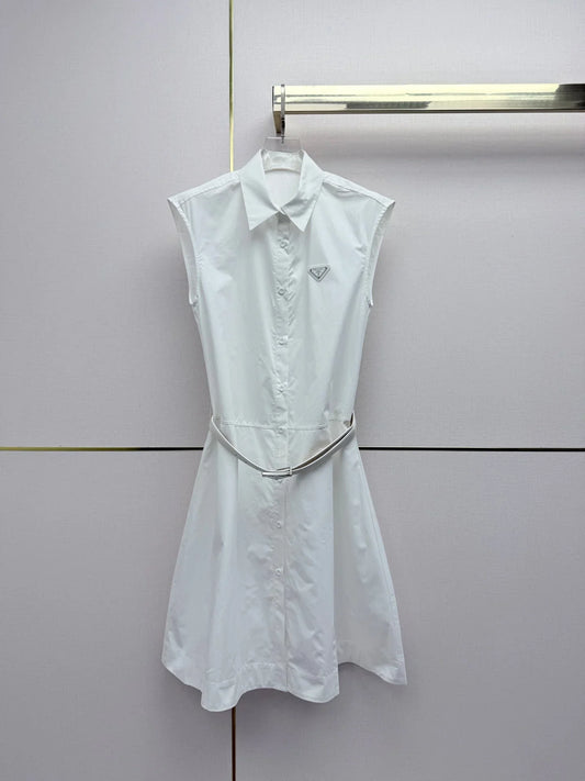 Prada 2026 Vest Dress Cotton 400172