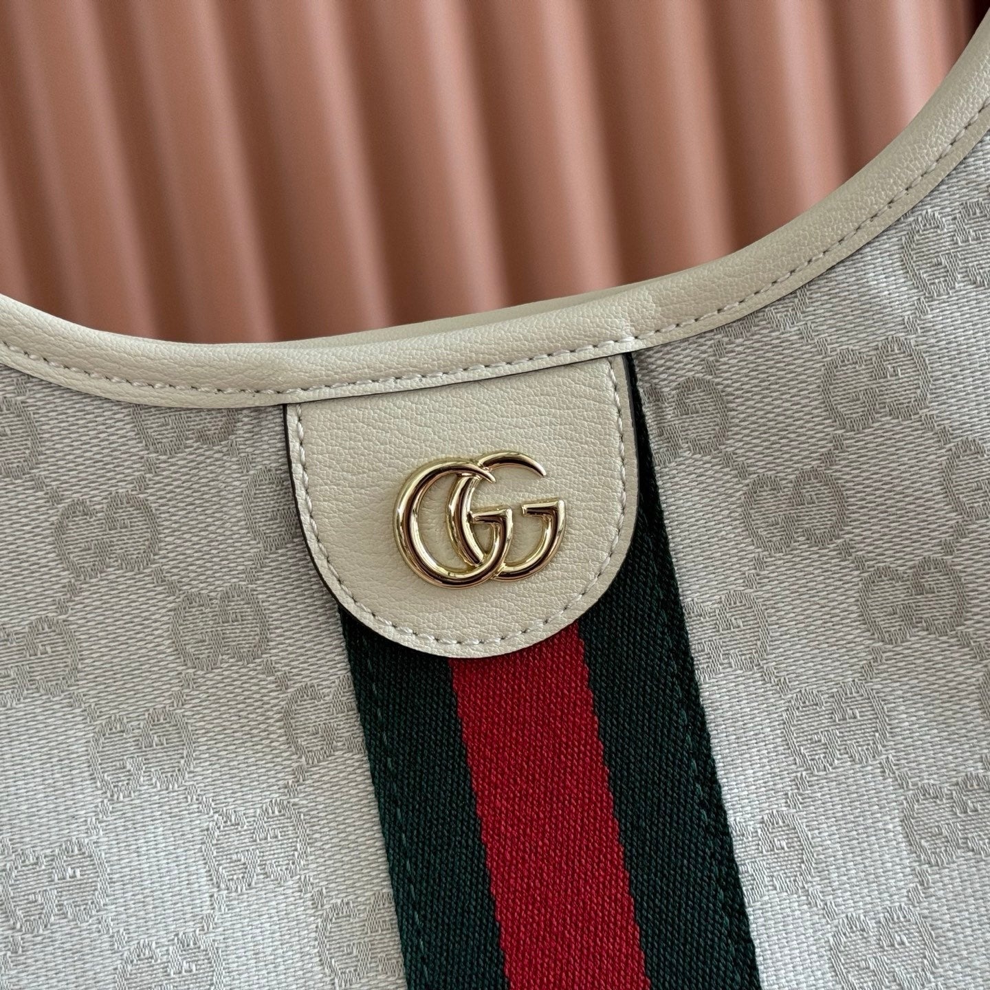 GG 26 Giglio Large Tote Bag 60cm White in Canvas 284931