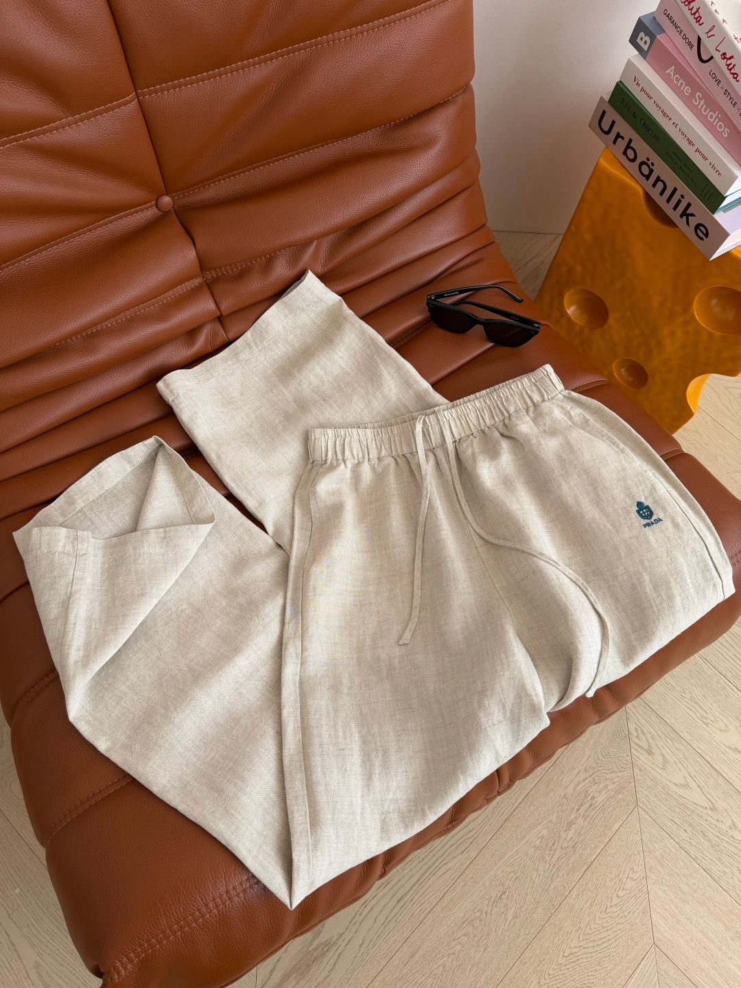 Prada 26s Breathable Pants Linen 406066