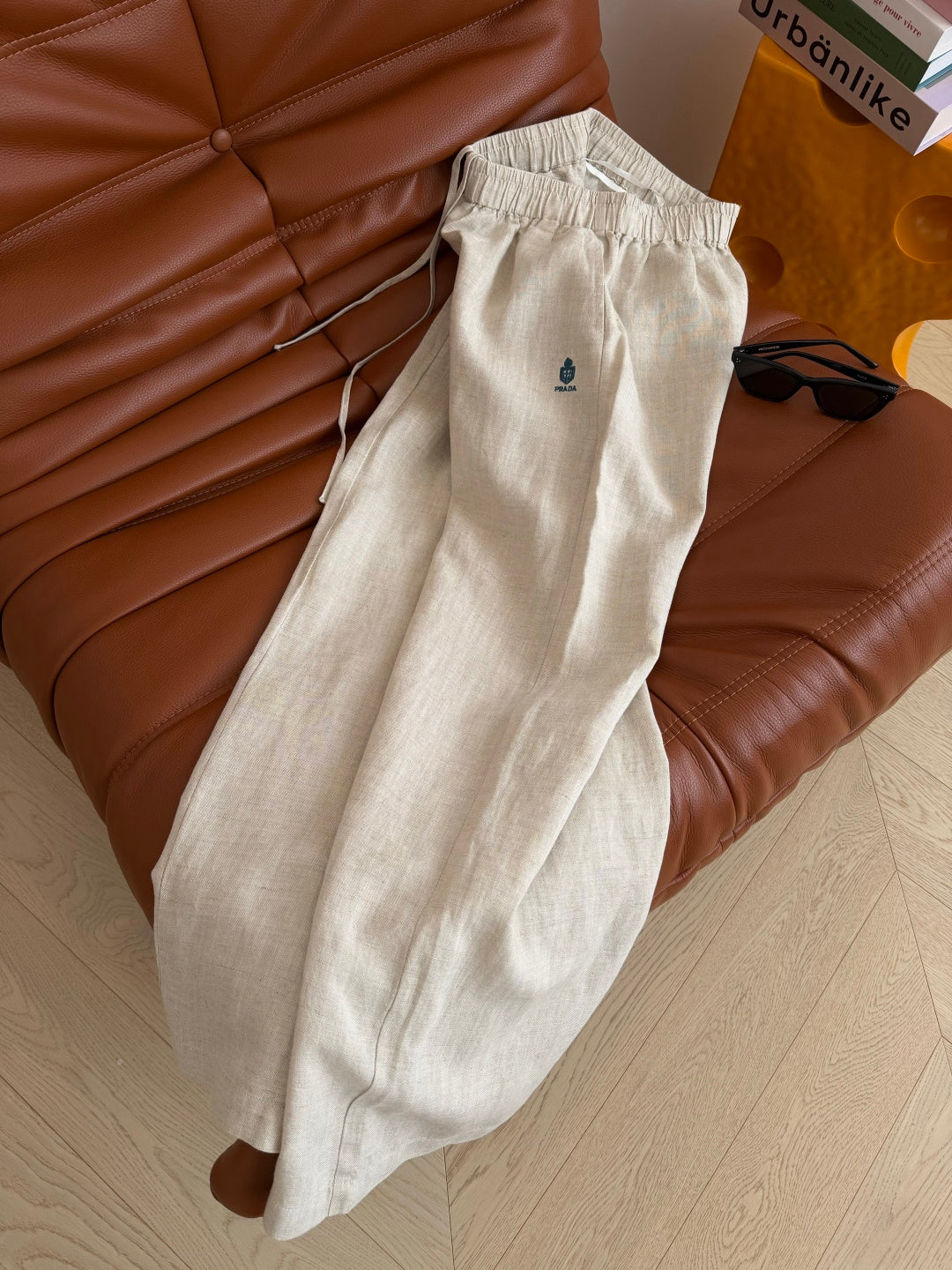Prada 26s Breathable Pants Linen 406066