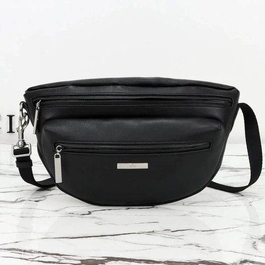 Gucci 2026 Tag Crossbody Bag 30cm Canvas And Calfskin