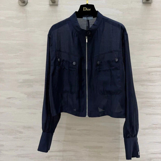 Prada 2026 Sun-protective Jacket Tencel Linen 396026