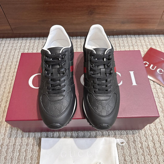 GG Re-Motion Sneakers Black Leather 104410