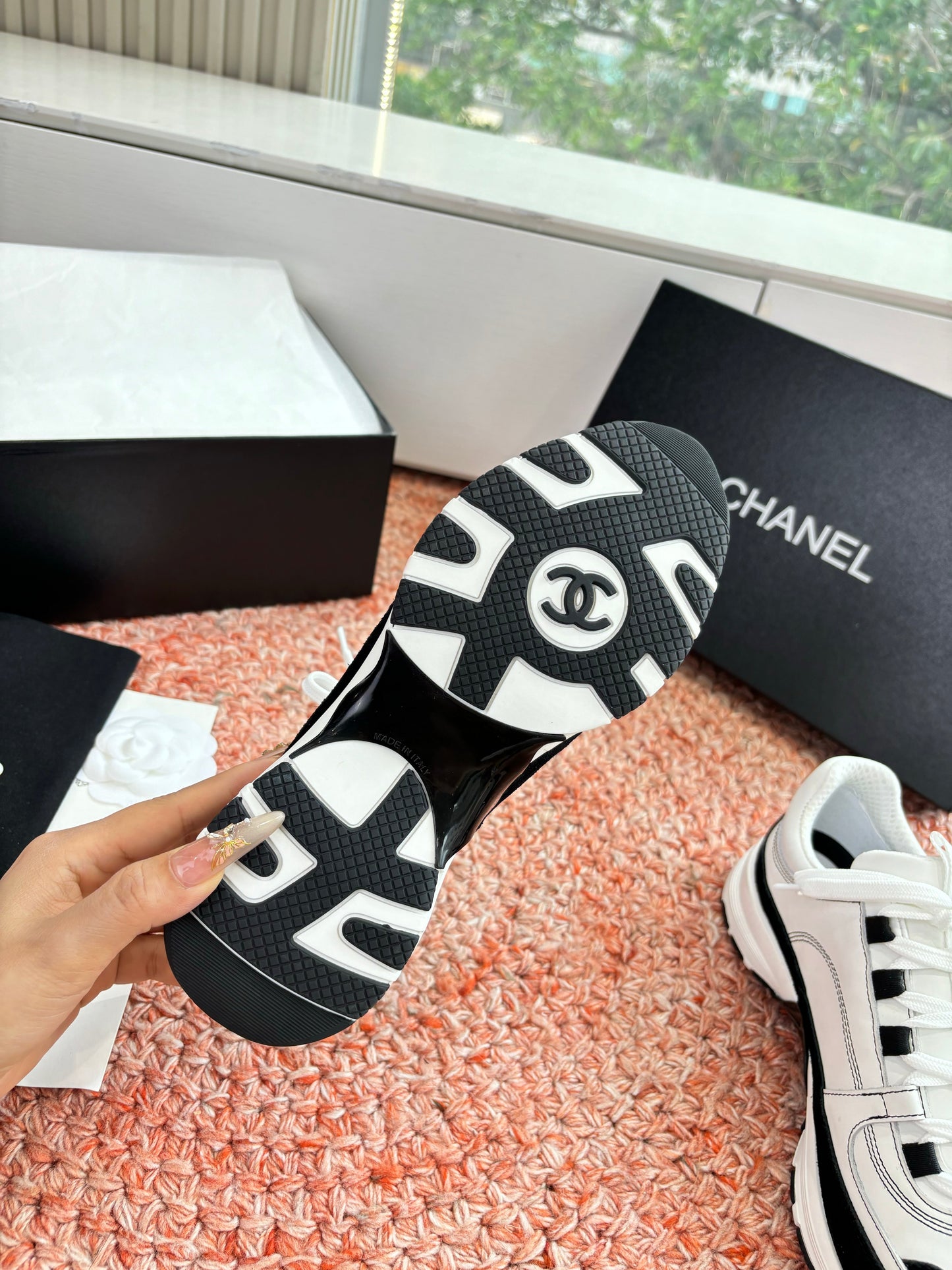 CC SS26 Casual Shoes Black White Leather Suede 648249