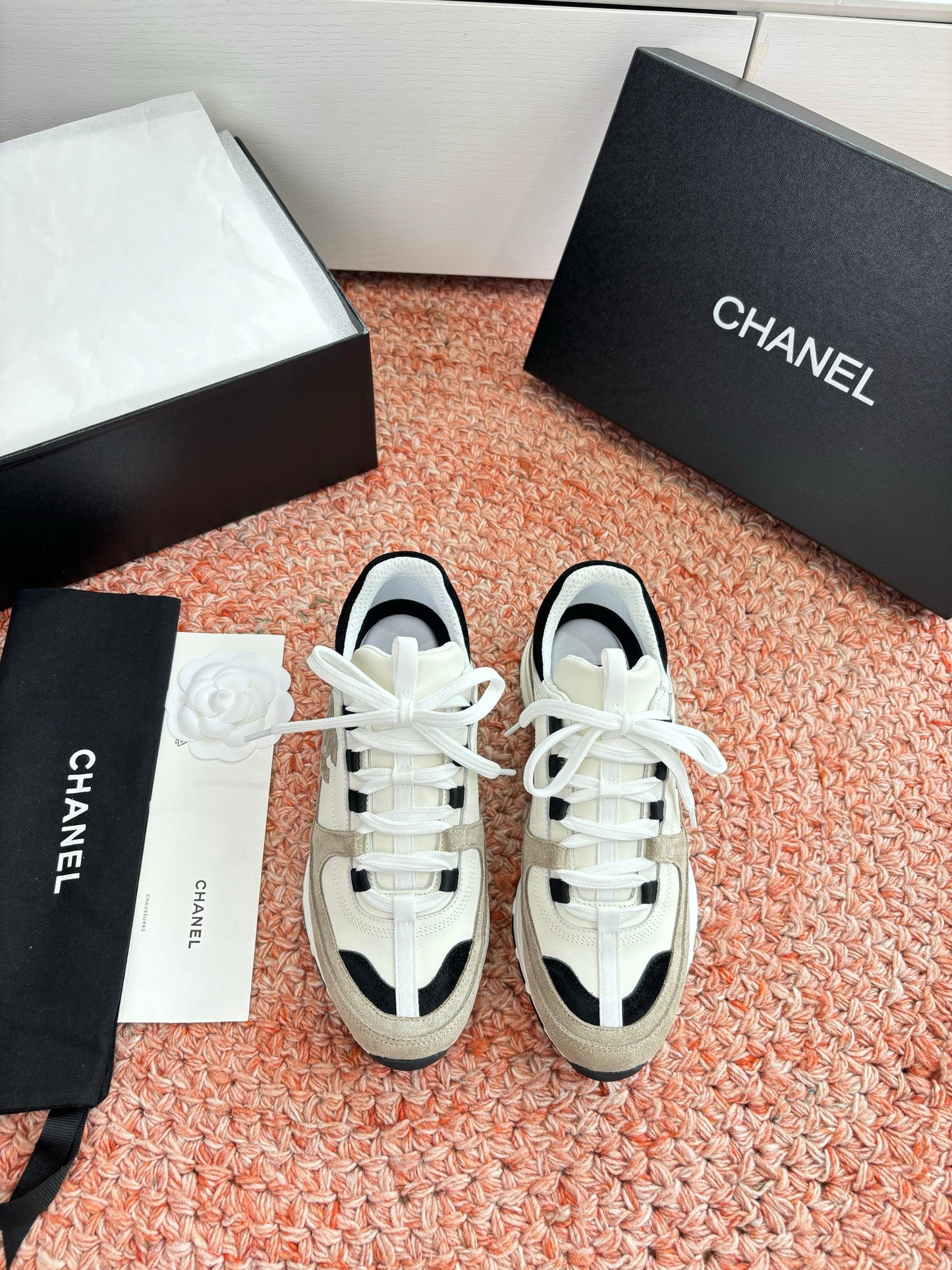 CC SS26 Casual Shoes Khahi White Leather Suede 648250