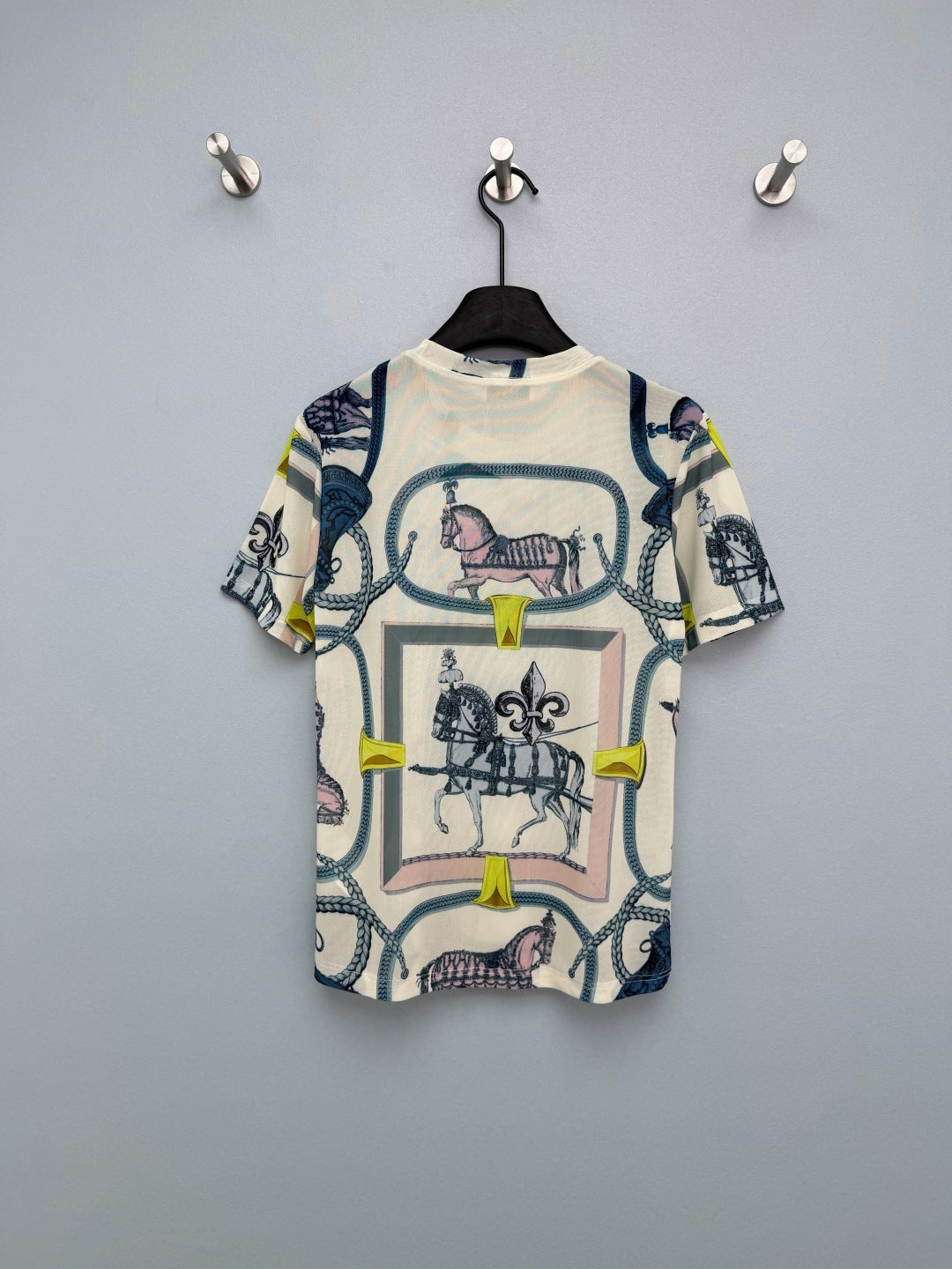 HM 26s T-Shirt Blue Colorful Mesh 367050