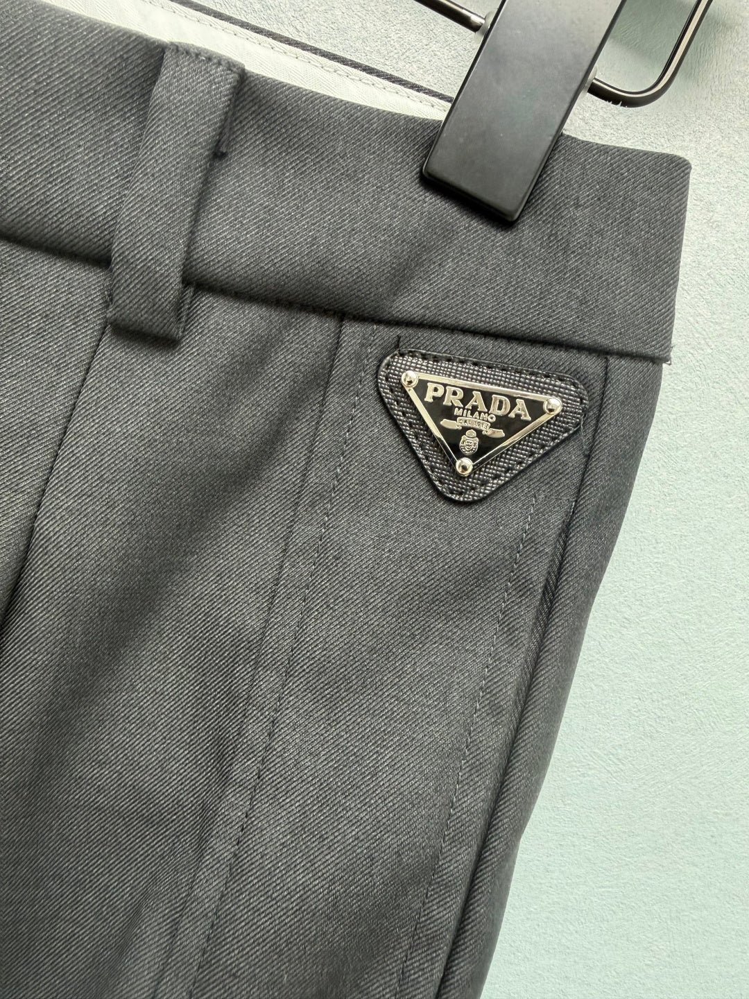 Prada 26s Wide-Leg Suit Trousers 399315