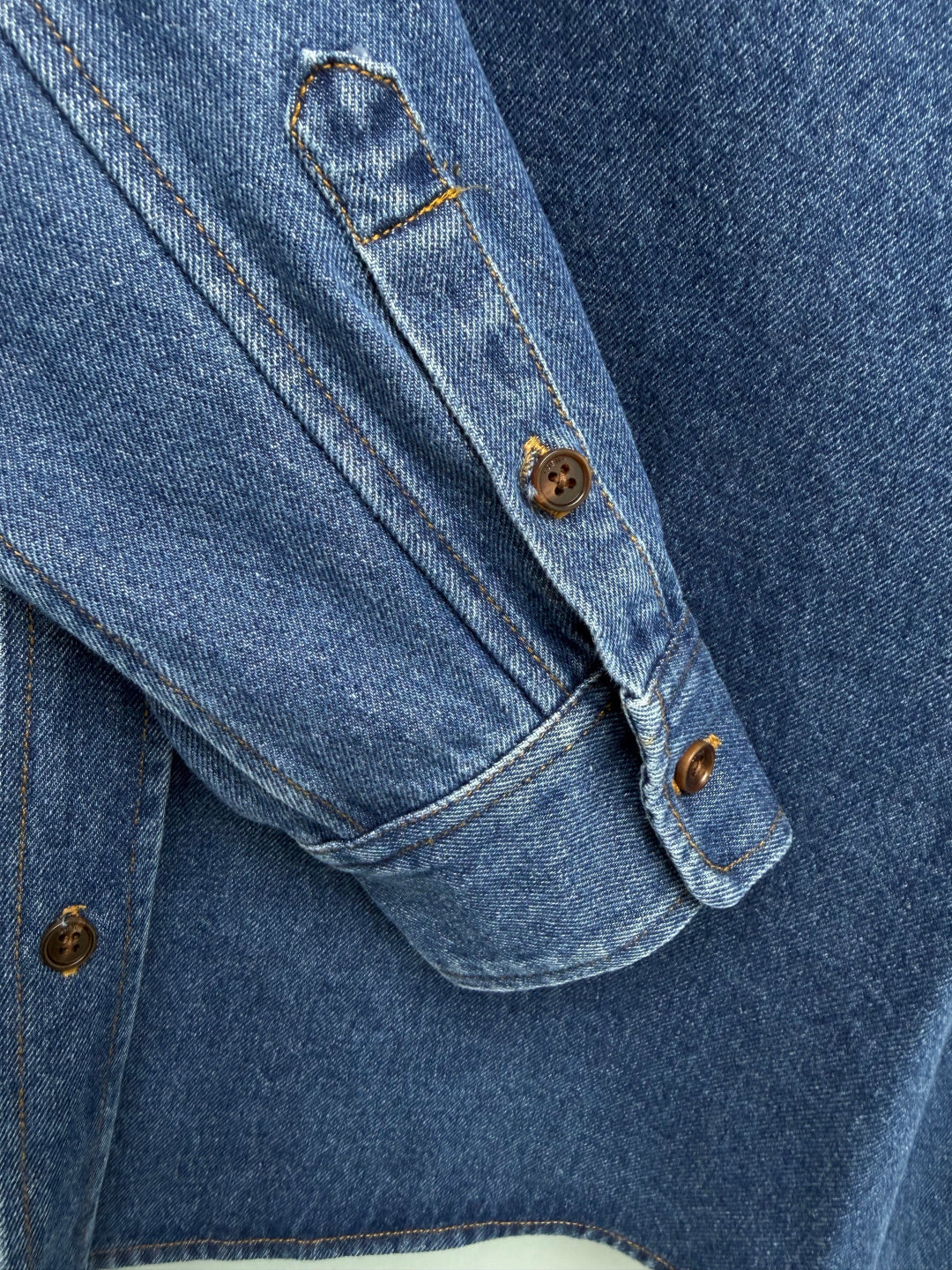 Loewe 26s Embroidered Denim Long-Sleeve Shirt Blue 411622