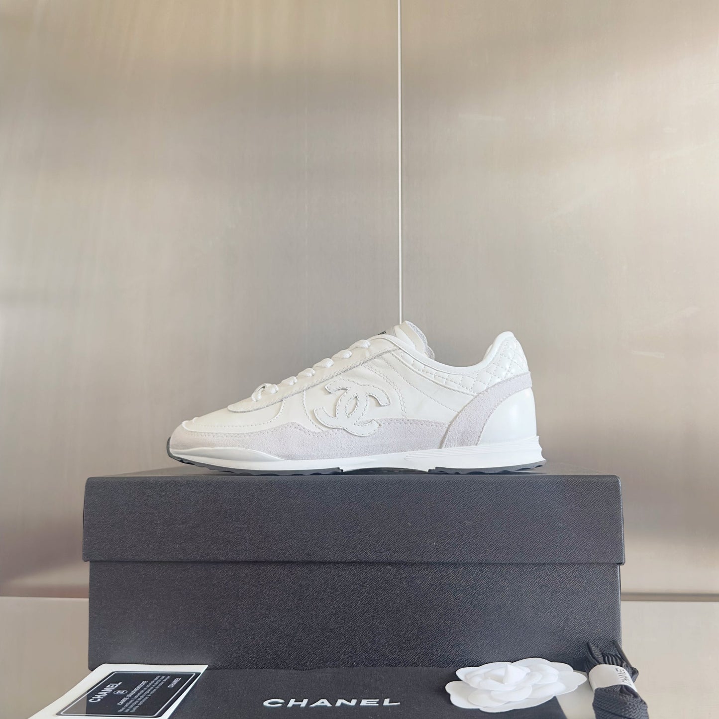 CC 25K British Baseball Shoes White Cowhide 459734