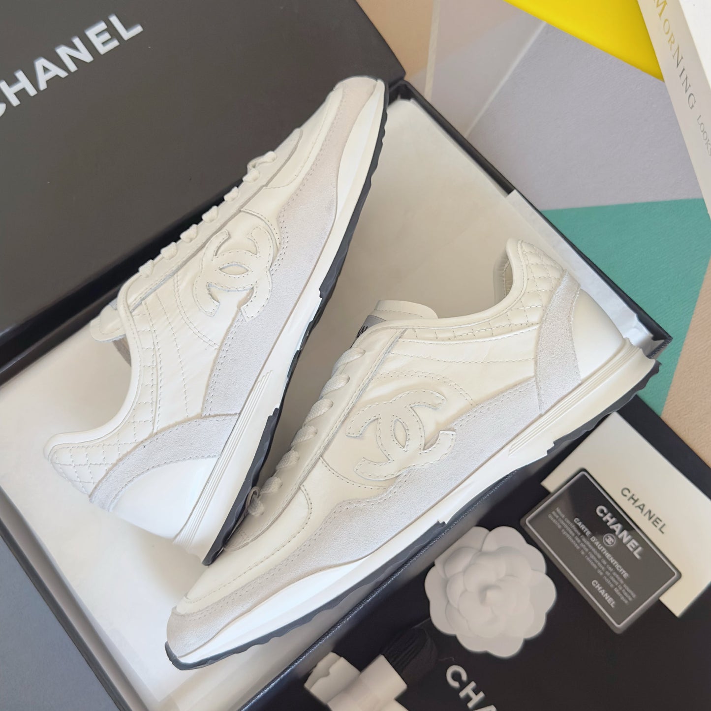 CC 25K British Baseball Shoes White Cowhide 459734