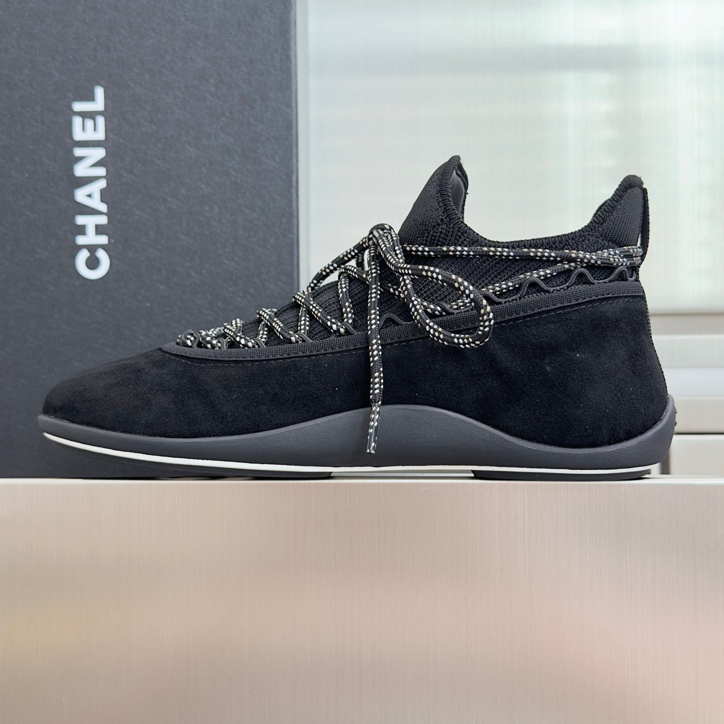 CC 26s Métiers d’art 2026 Sneakers Black Suede Fibers 869410