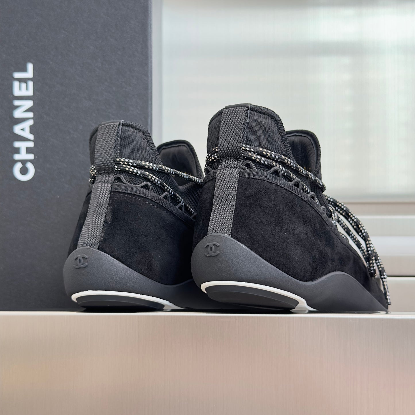 CC 26s Métiers d’art 2026 Sneakers Black Suede Fibers 869410