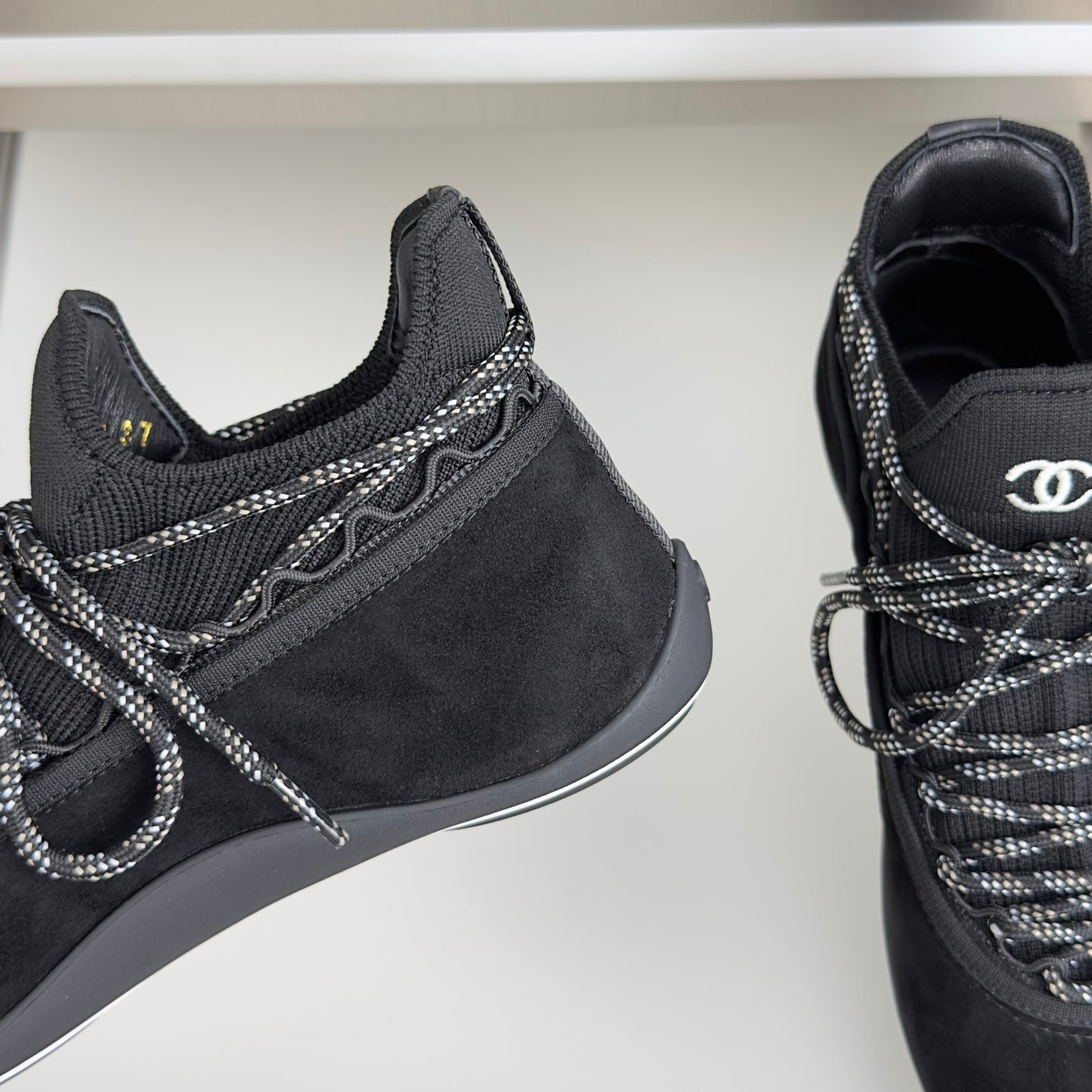CC 26s Métiers d’art 2026 Sneakers Black Suede Fibers 869410