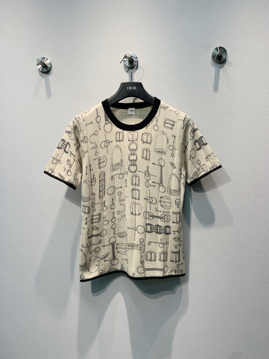 HM 26s Knit Short-Sleeve T-Shirt 406271