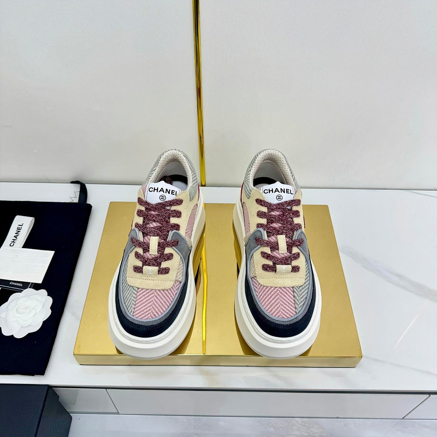 CC 25 Platform Sneaker Mutilcolor Cowhide 312958