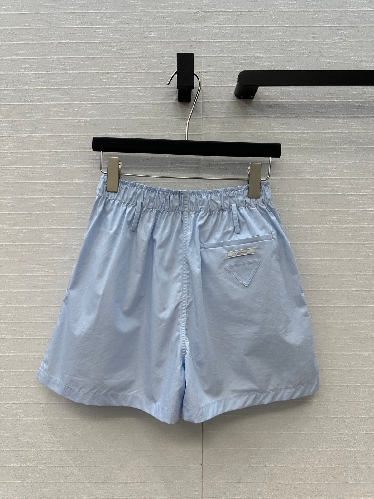 Prada 25 Short Blue Cotton