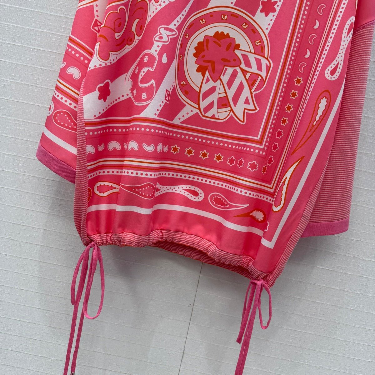 HM "Candy Libris" Long-Sleeve Hot Pink Cotton Tencel