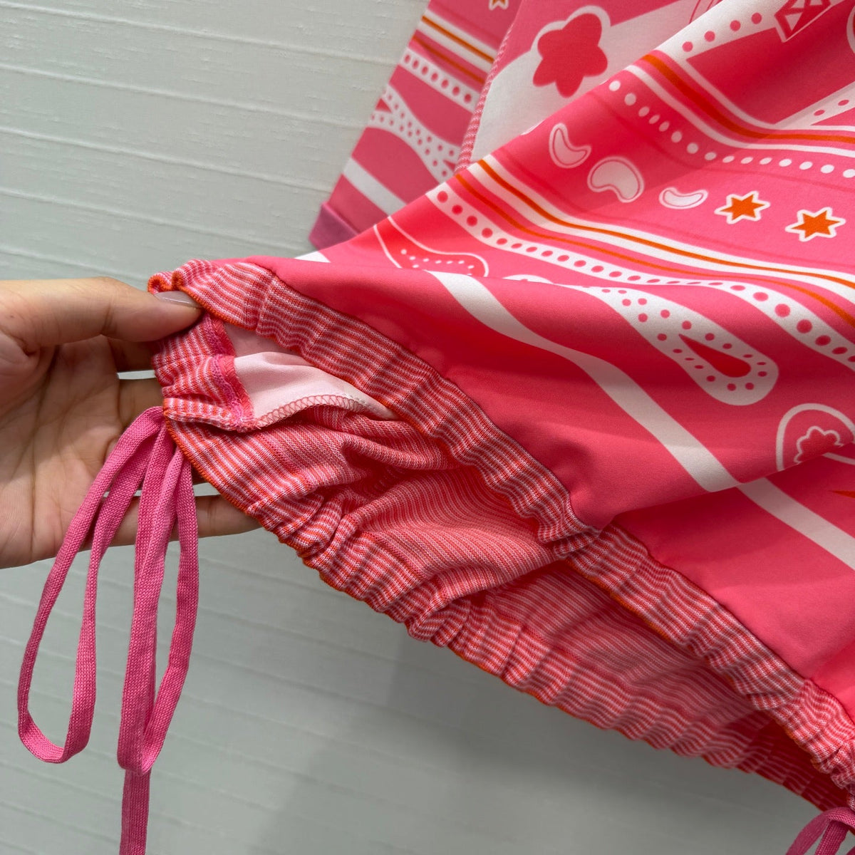 HM "Candy Libris" Long-Sleeve Hot Pink Cotton Tencel