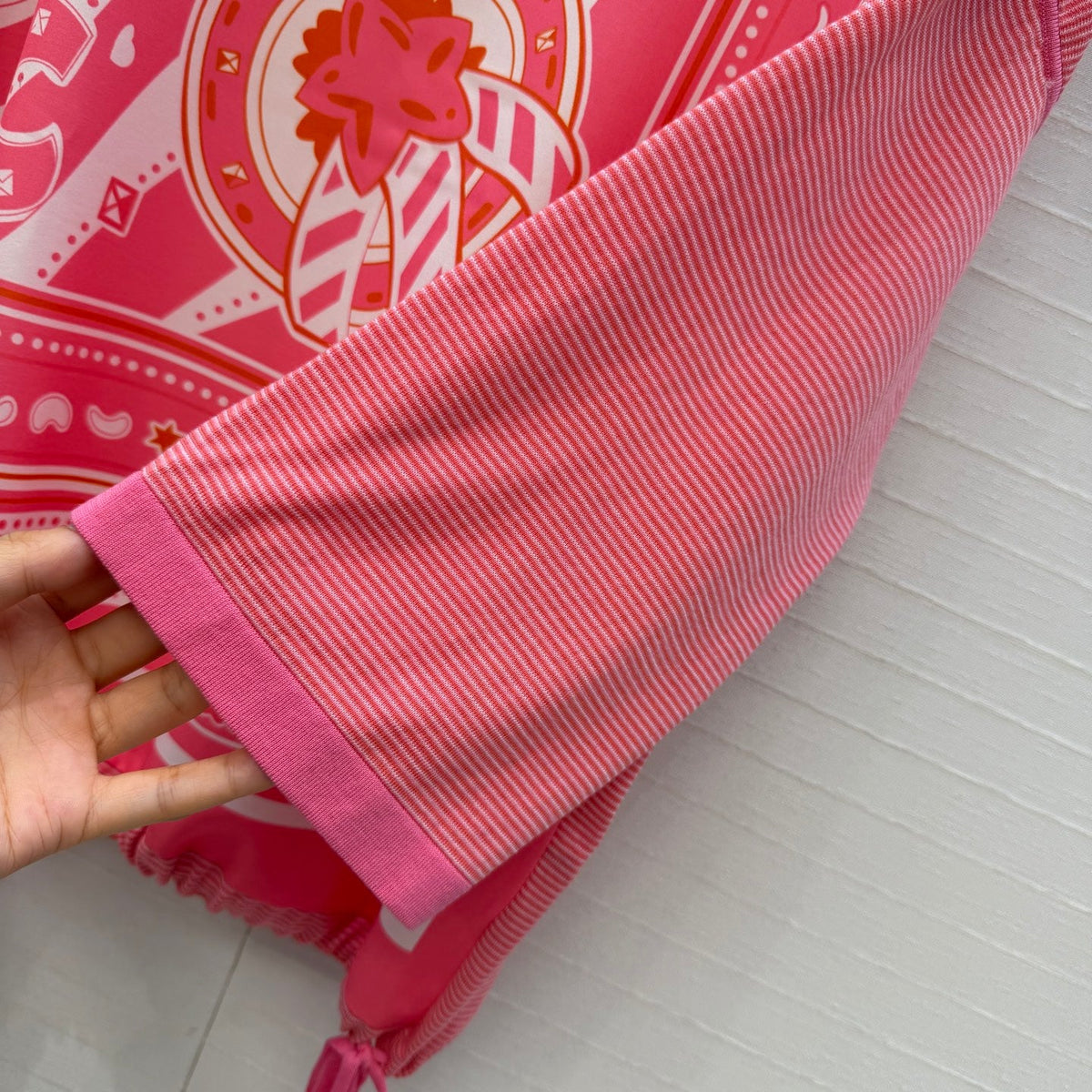 HM "Candy Libris" Long-Sleeve Hot Pink Cotton Tencel