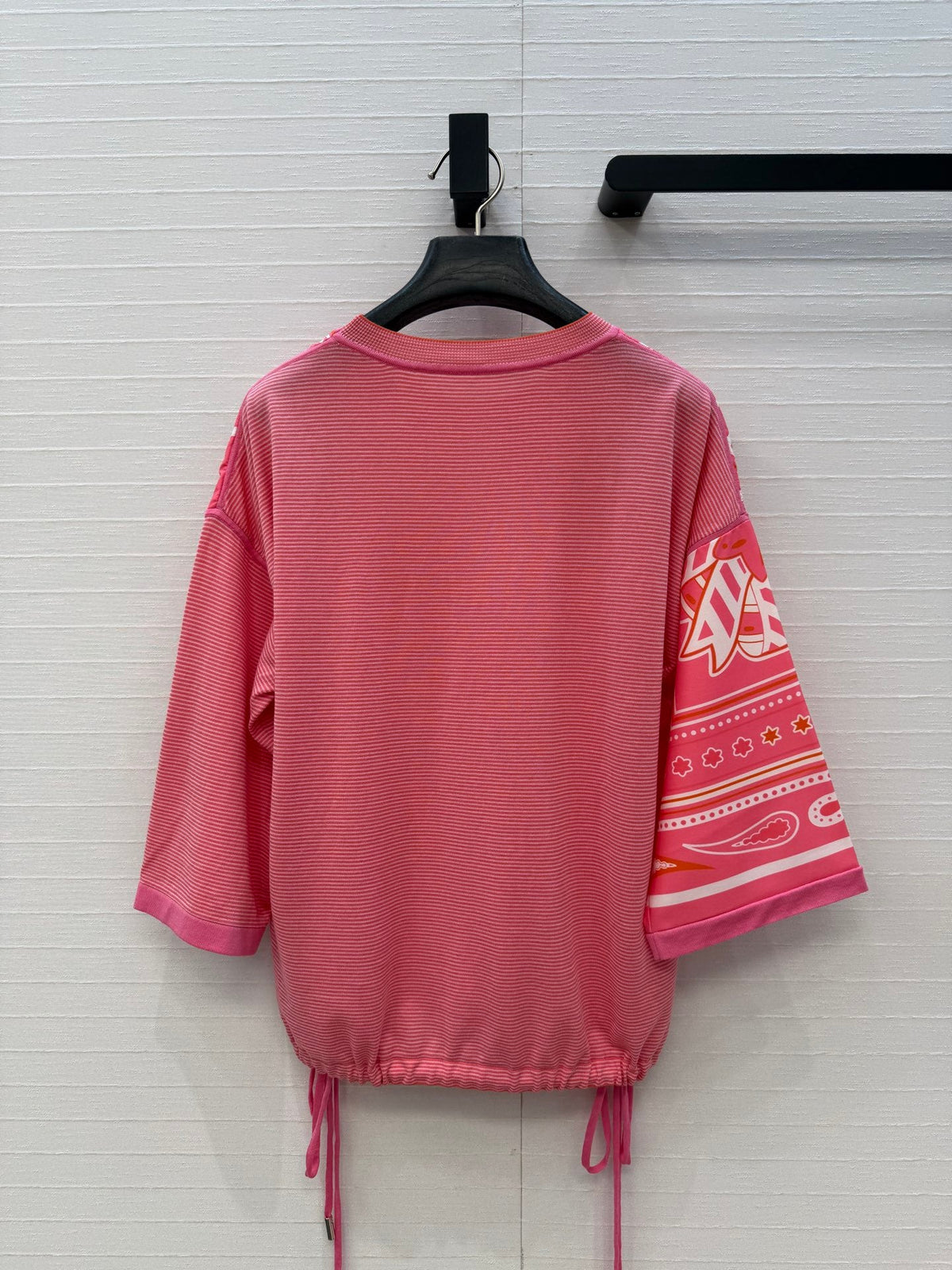 HM "Candy Libris" Long-Sleeve Hot Pink Cotton Tencel