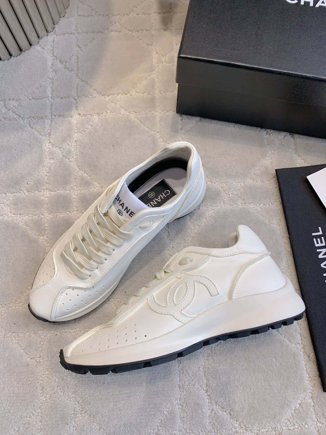 CC 26s Sneakers White Perforated Calfskin 906377