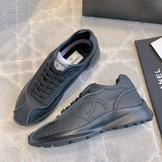 CC 26s Sneakers Black Perforated Calfskin 906376