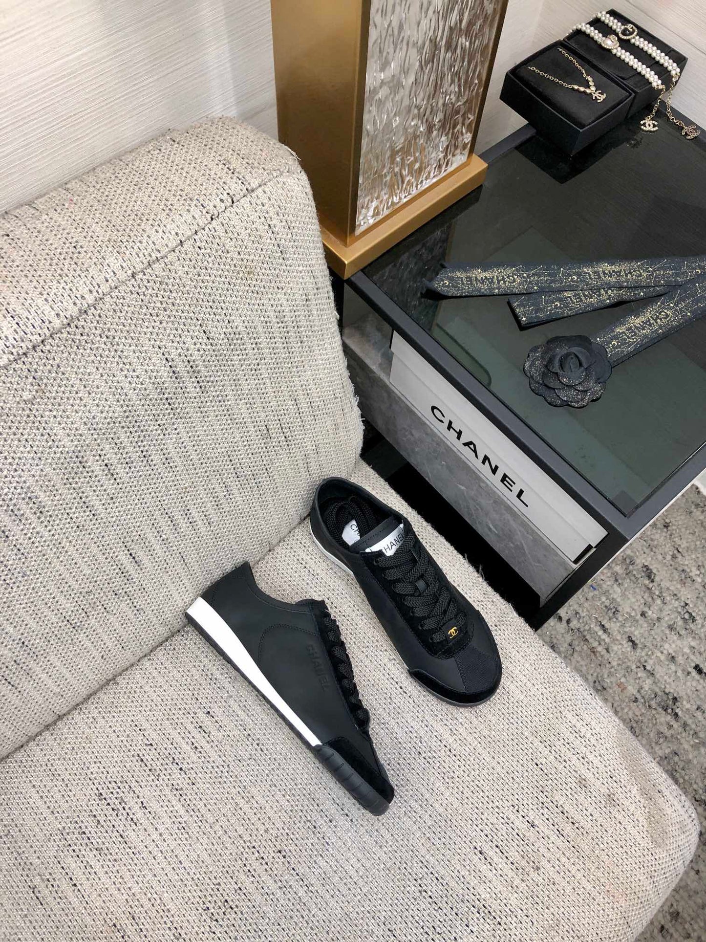 CC Sneake Black Cowhide