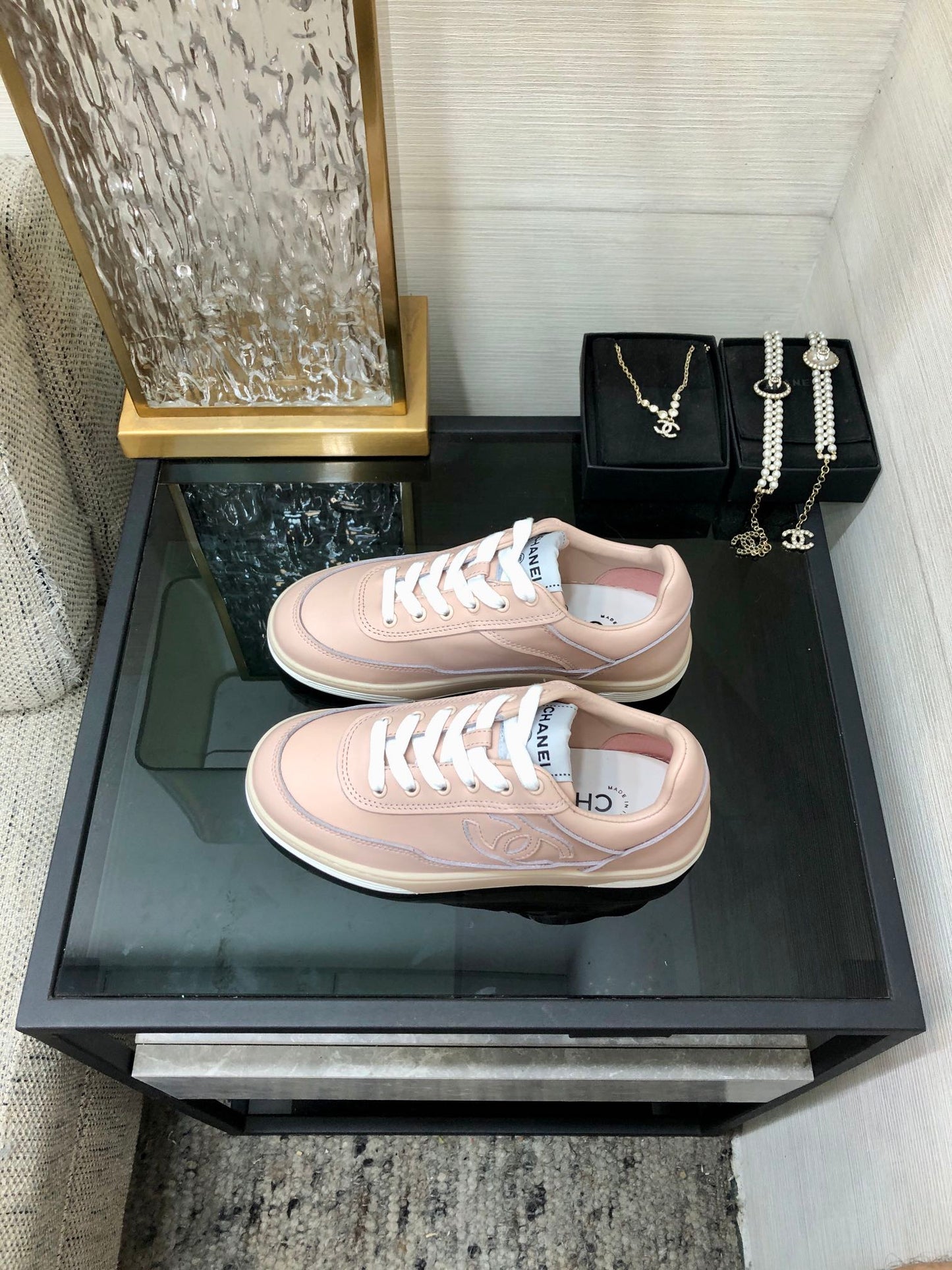 CC Sneaker Pink Cowhide