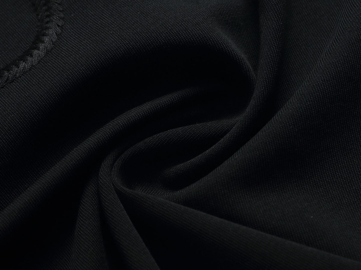 Loewe Men Logo Loose-Fit T-Shirt Black Cotton