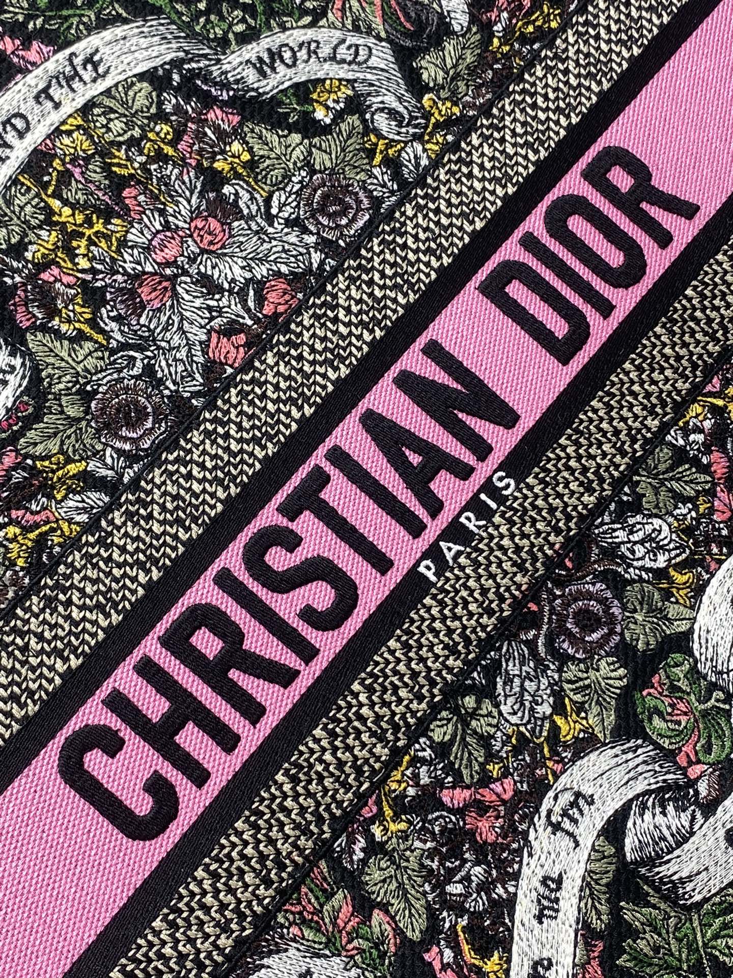 Dior 2026 Around The World Tote Bag Canvas 542528