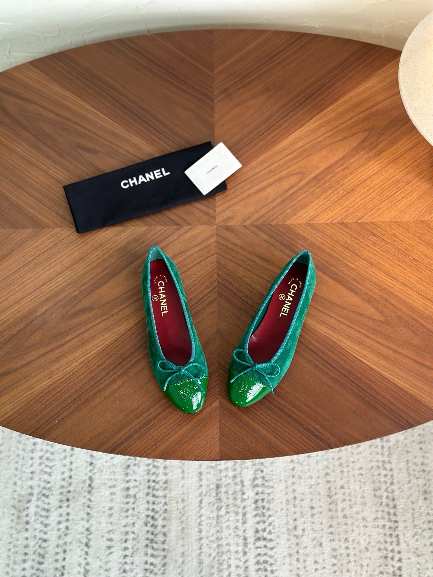 Chanel 2026 Ballet Flat Lambskin And Suede 907860