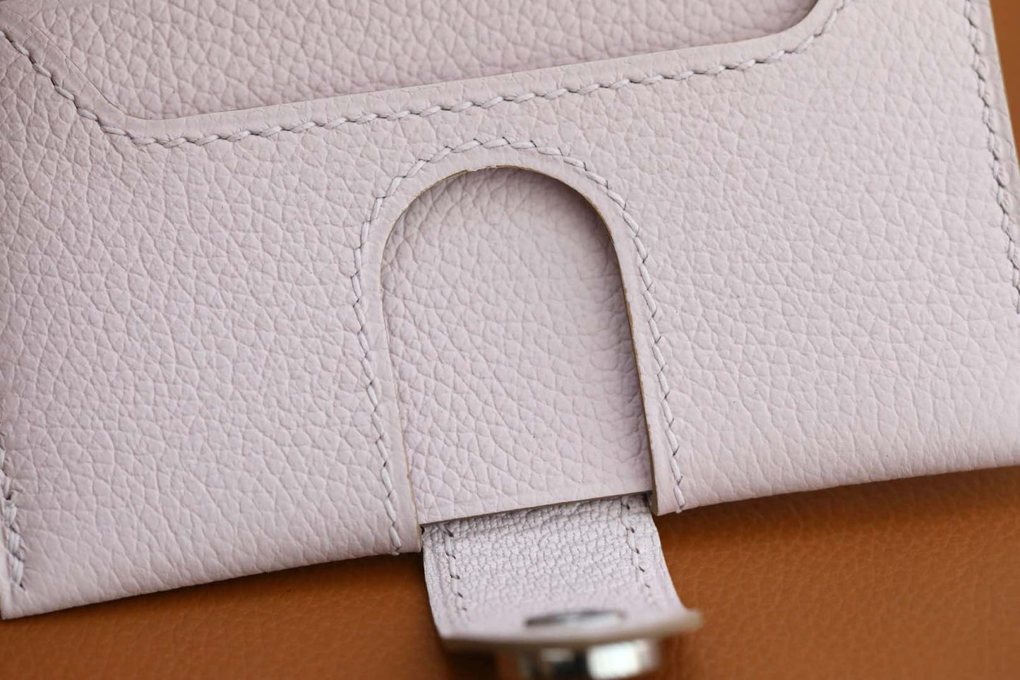 HM R.M.SCard Holder Light Pink Togo Leather 284479