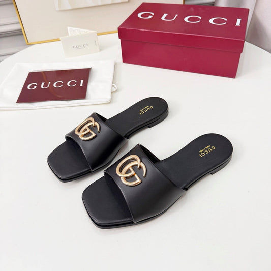 GG 2026 Early Spring Mule Black Sheepskin 688523