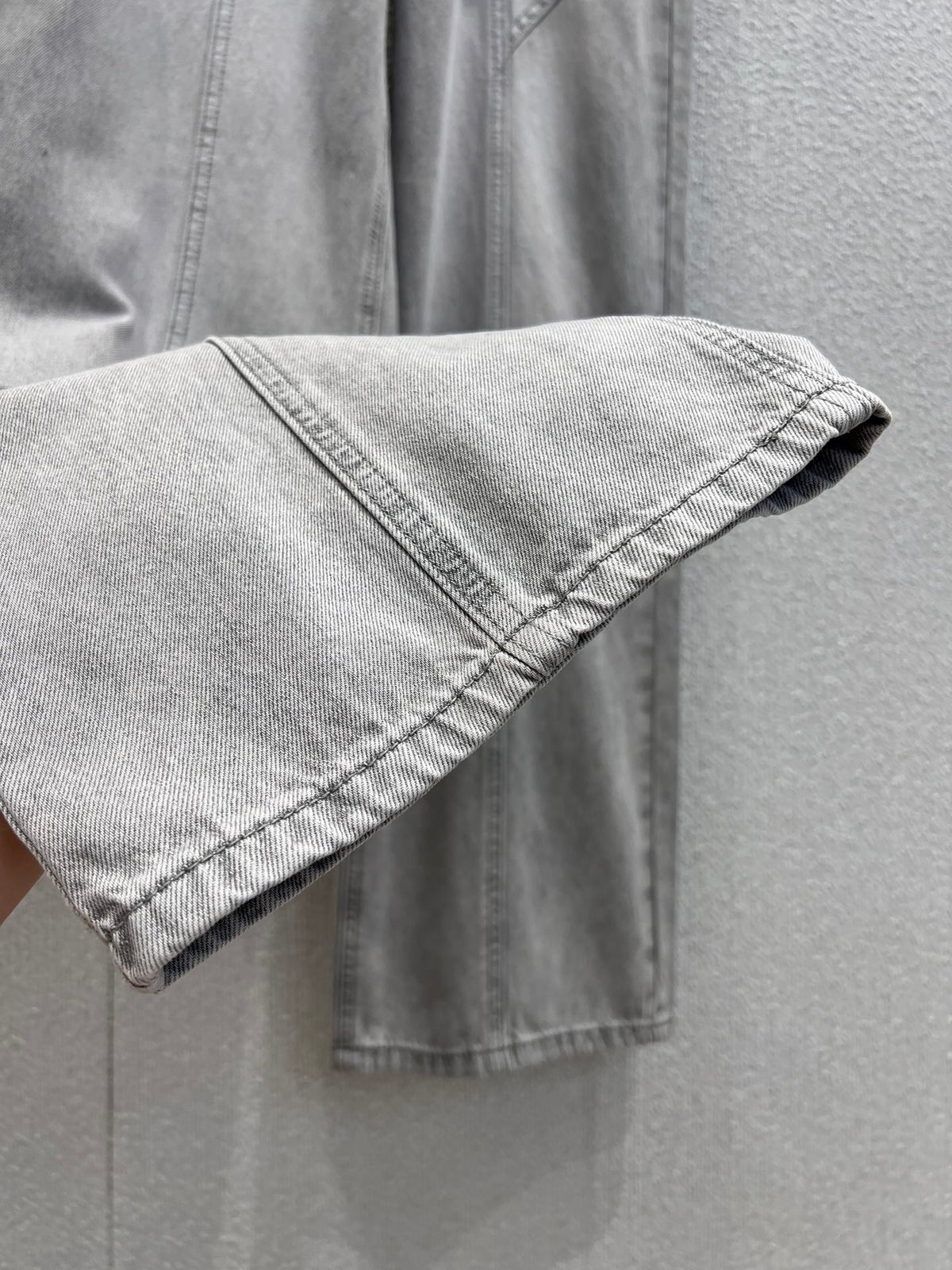 Loewe 25 Pant Gray Cotton 223219