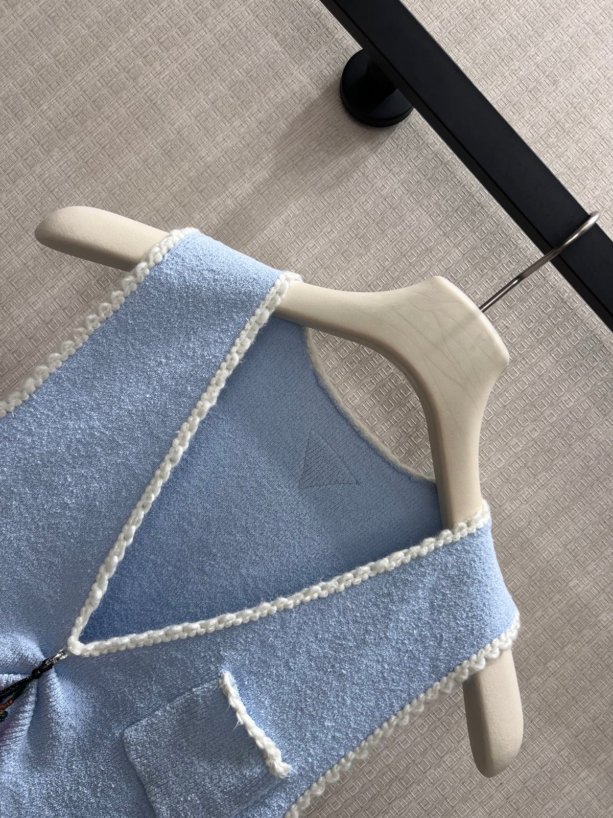 Prada Cotton Bouclé Crop Top 400577